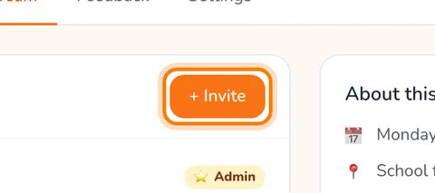 Click + Invite (enlarge)